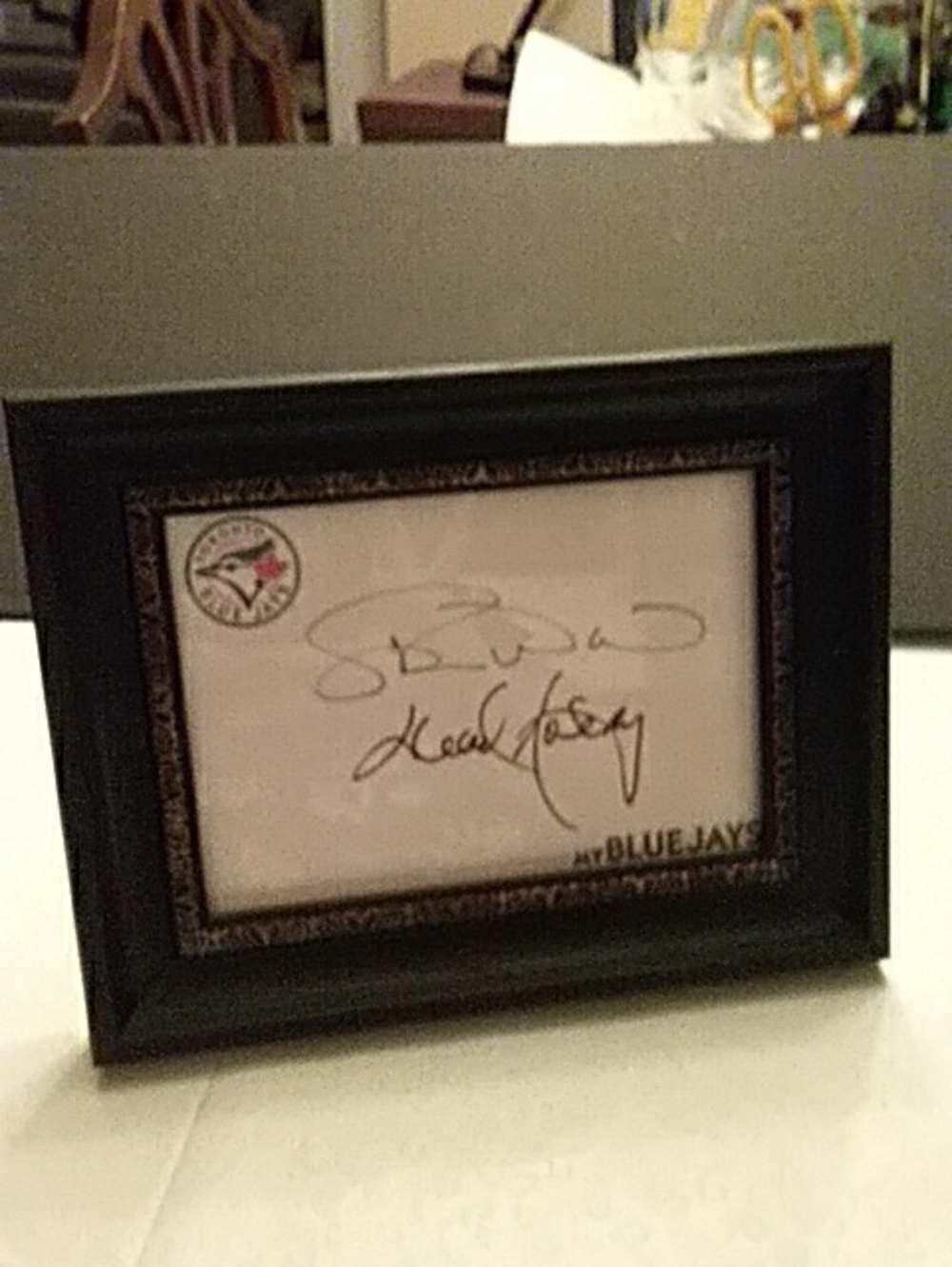 Blue Jays Autographs Framed
